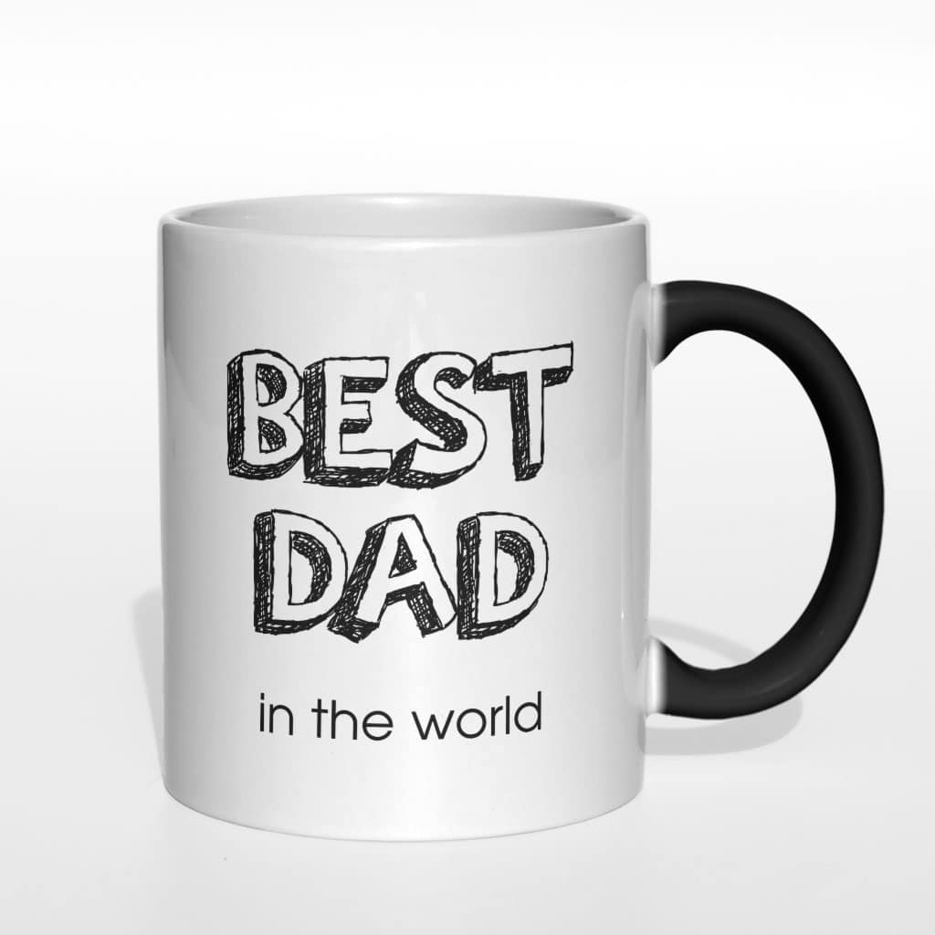 Best Dad in the world kubek - zdjęcie 2