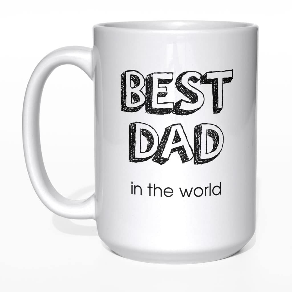 Best Dad in the world kubek - zdjęcie 5