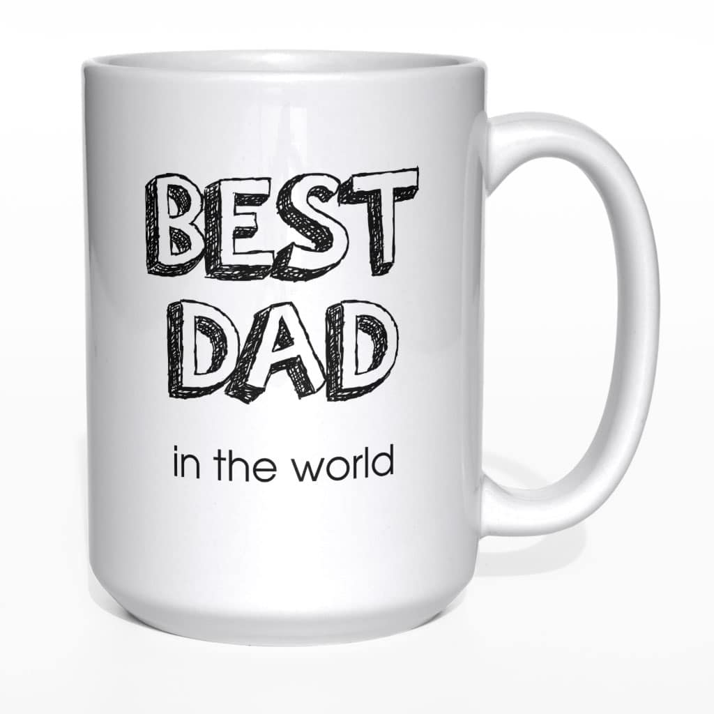 Best Dad in the world kubek - zdjęcie 6