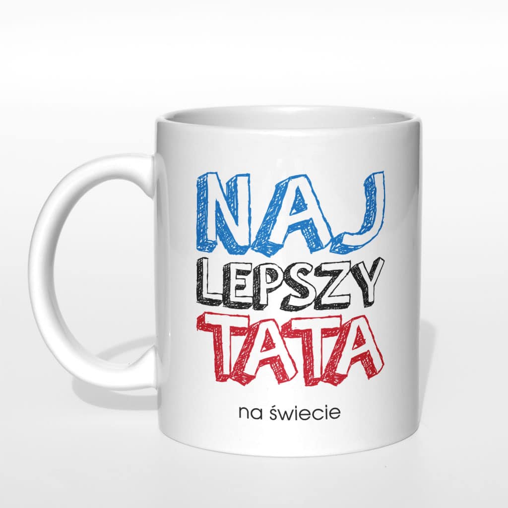 Najlepszy tata na świecie kubek - zdjęcie 1