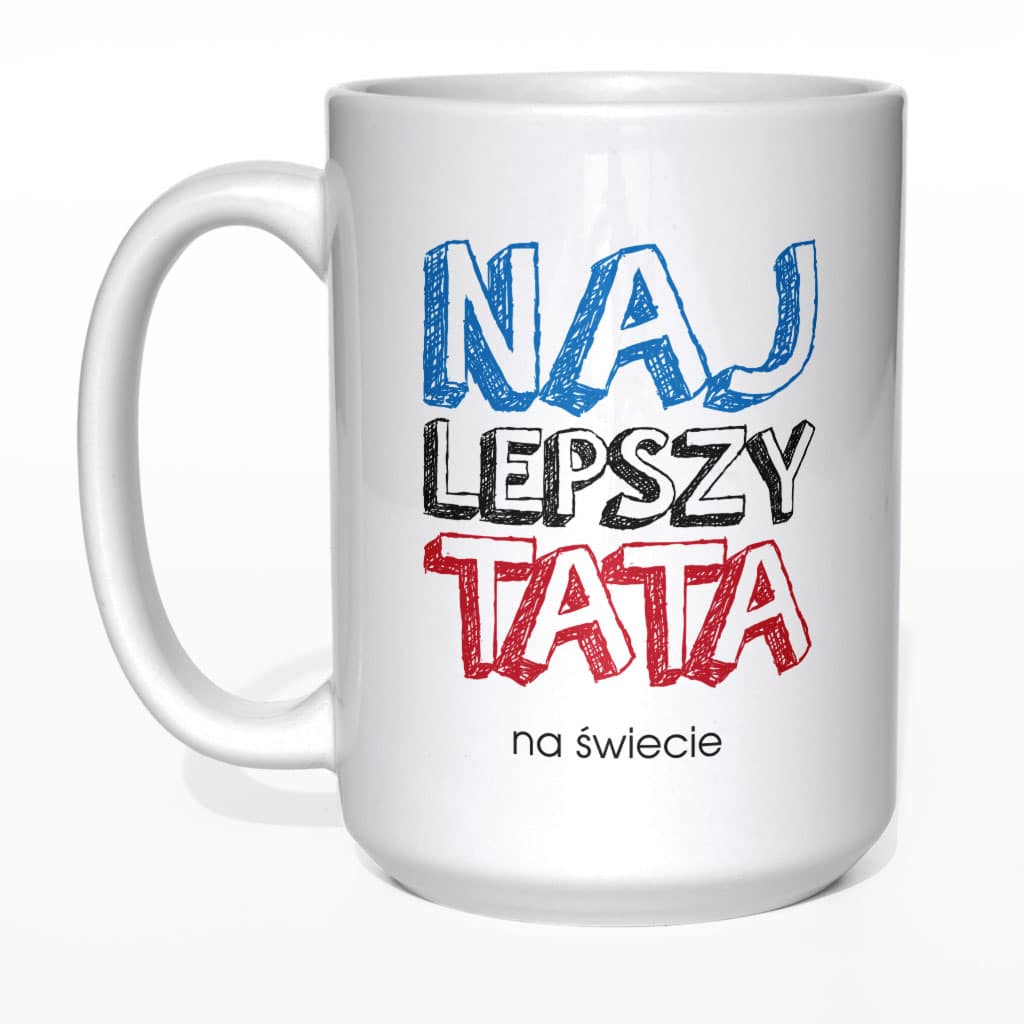 Najlepszy tata na świecie kubek - zdjęcie 3