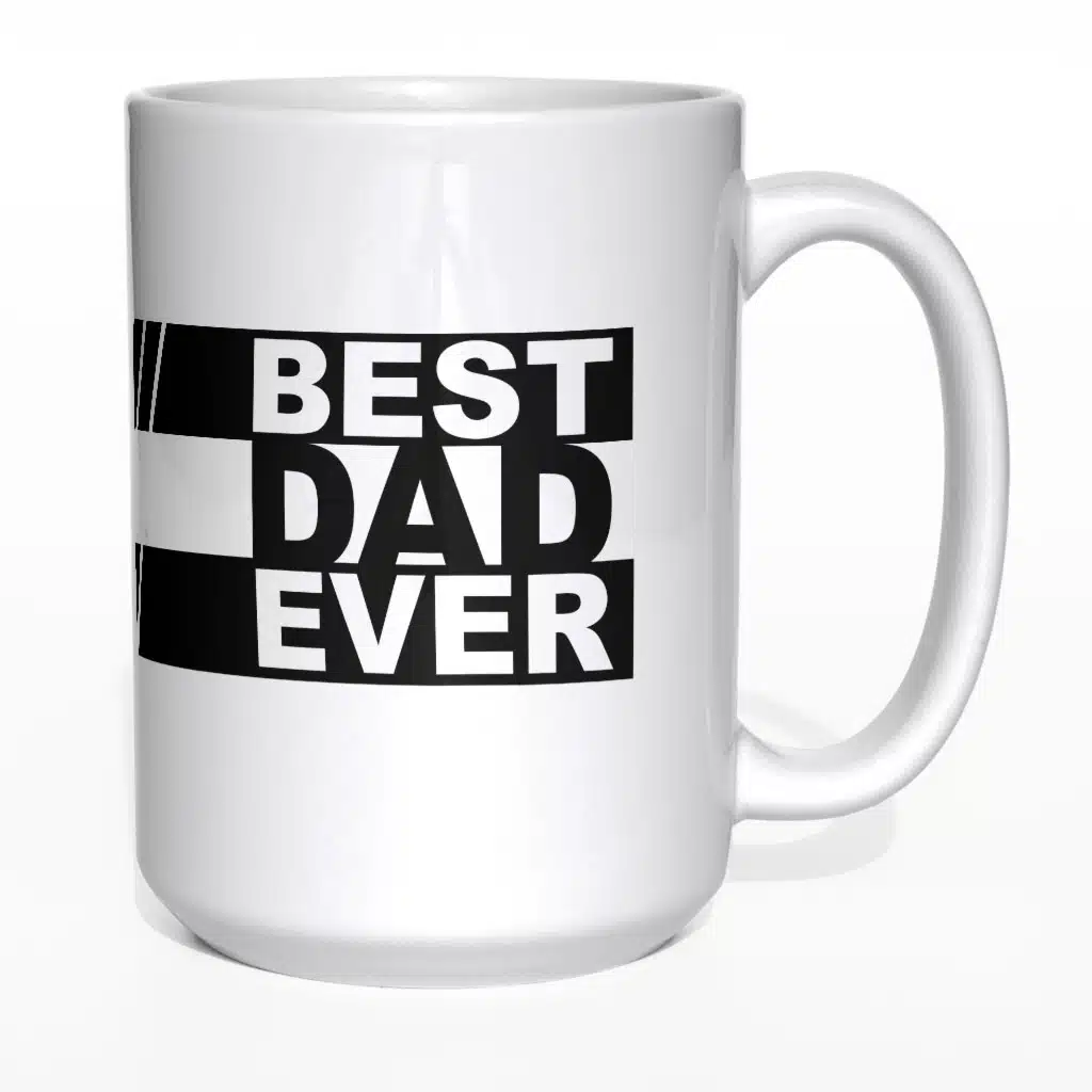 Best Dad Ever paski kubek - zdjęcie 6