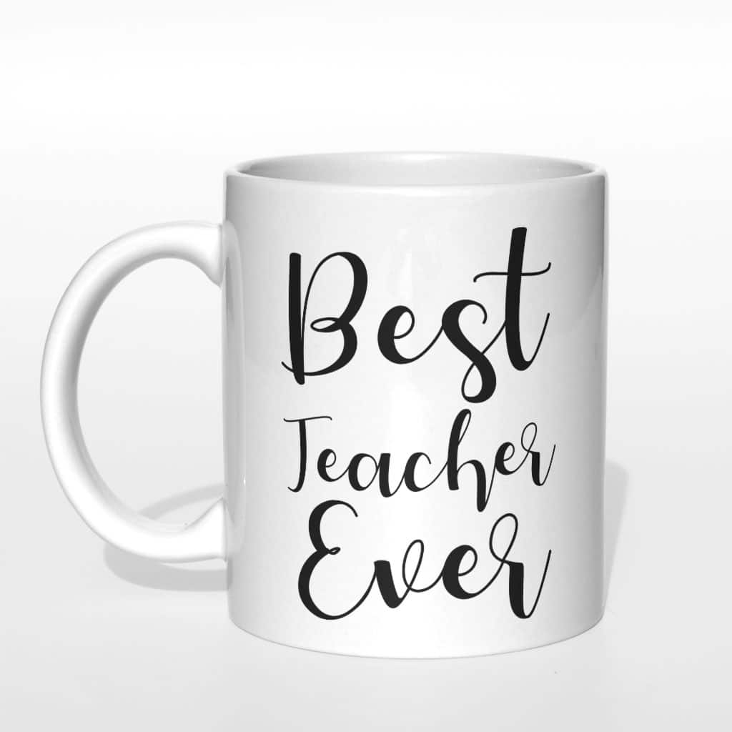 Best teacher ever kubek - zdjęcie 1