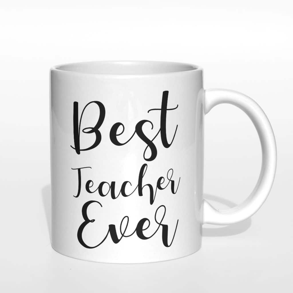 Best teacher ever kubek - zdjęcie 2