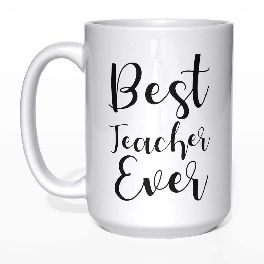 Best teacher ever kubek - zdjęcie 3