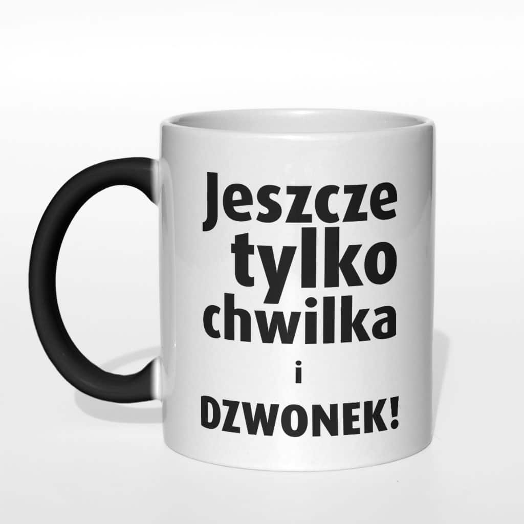 Jeszcze tylko chwilka i dzwonek! kubek - zdjęcie 5