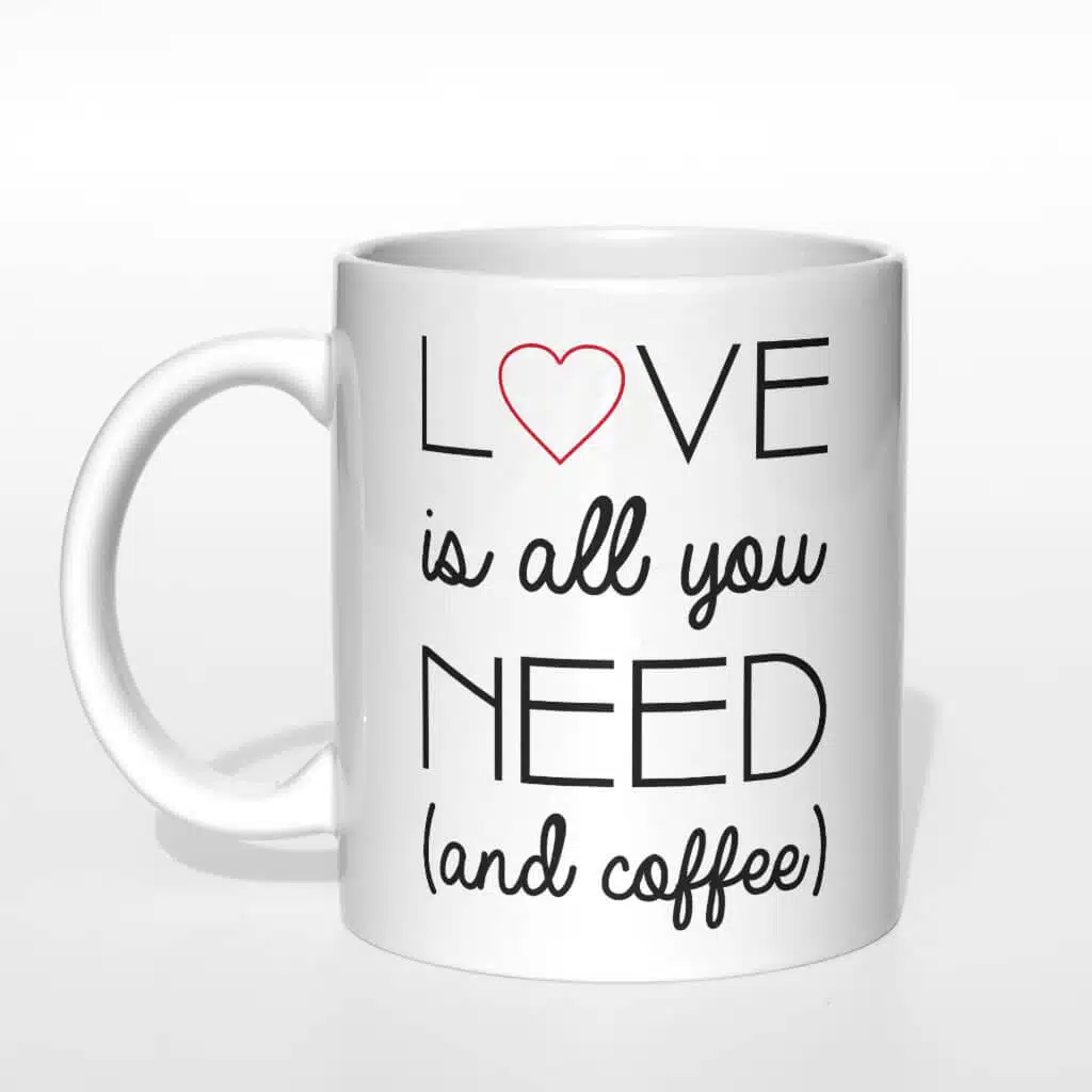 Love is all you need kubek - zdjęcie 3
