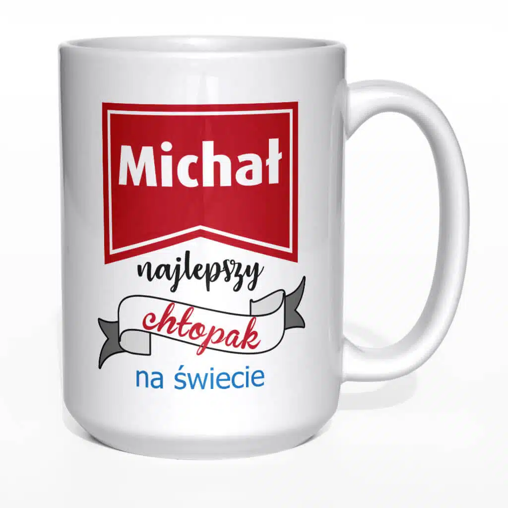 [Imię] najlepszy chłopak na świecie kubek - zdjęcie 4