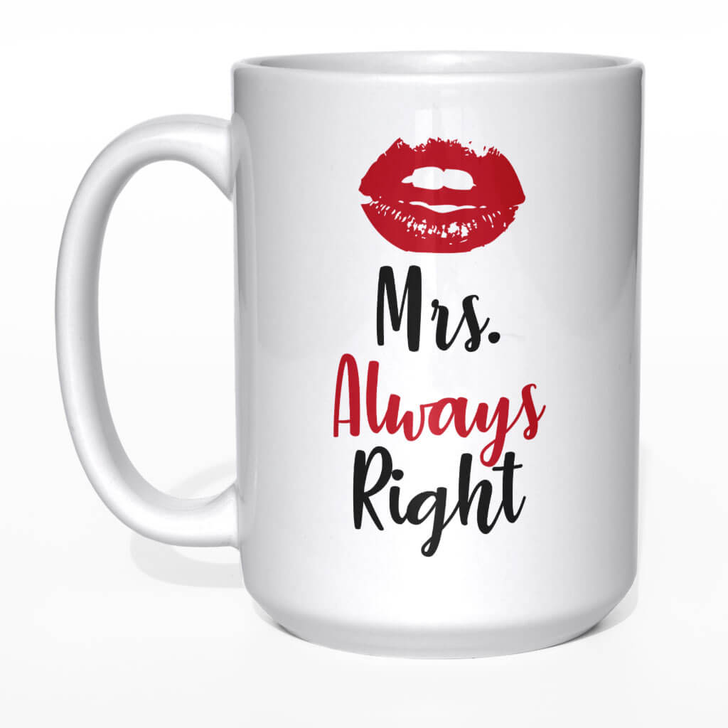 Mrs Always Right kubek - zdjęcie 1