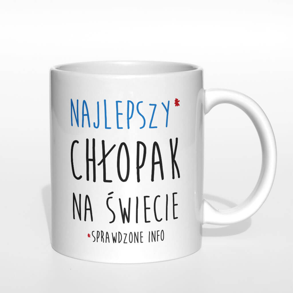 Najlepszy chłopak na świecie kubek - zdjęcie 4