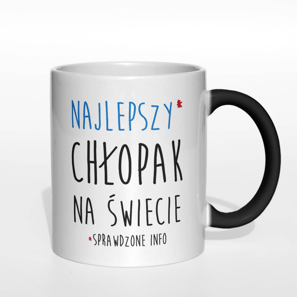 Najlepszy chłopak na świecie kubek - zdjęcie 6