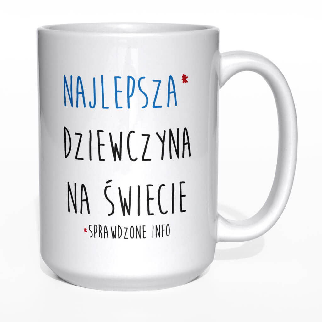 Najlepsza dziewczyna na świecie kubek - zdjęcie 6