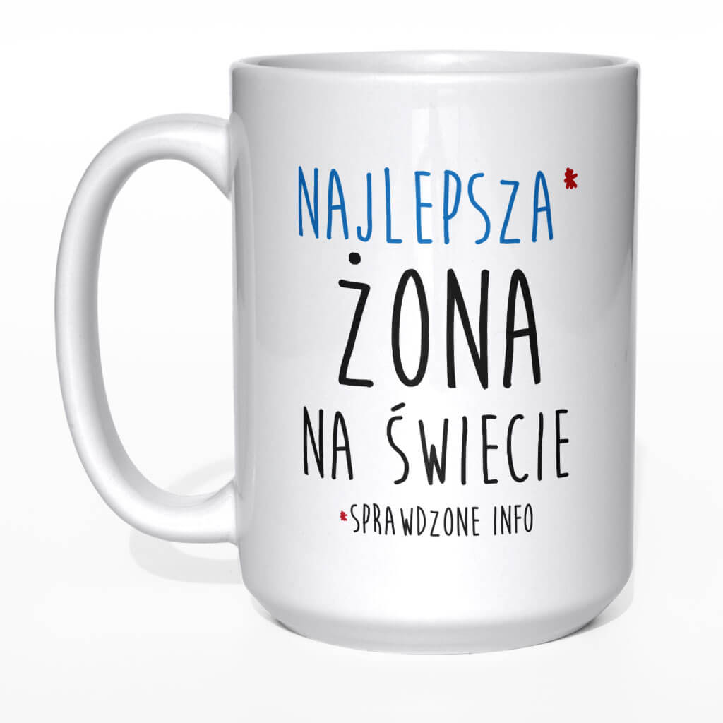 Najlepsza żona na świecie kubek - zdjęcie 3