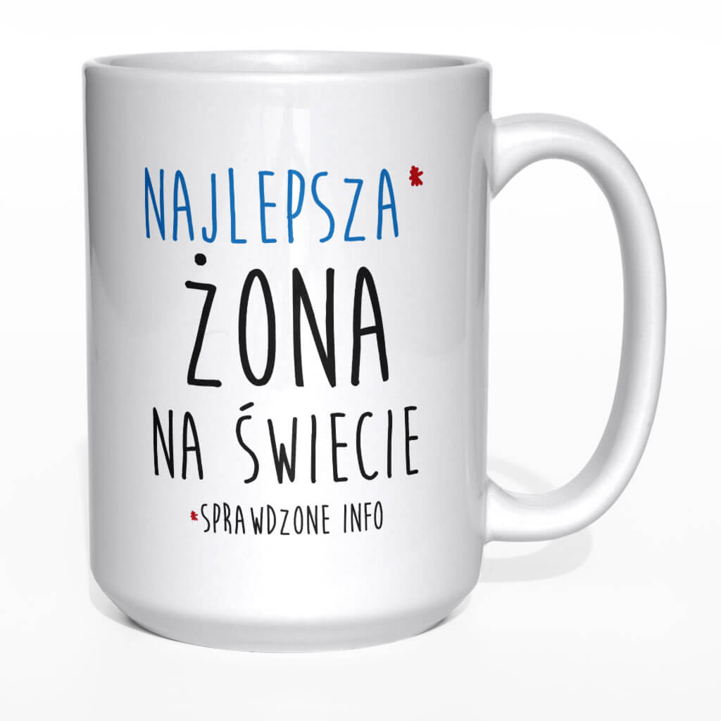 Najlepsza żona na świecie kubek - zdjęcie 4