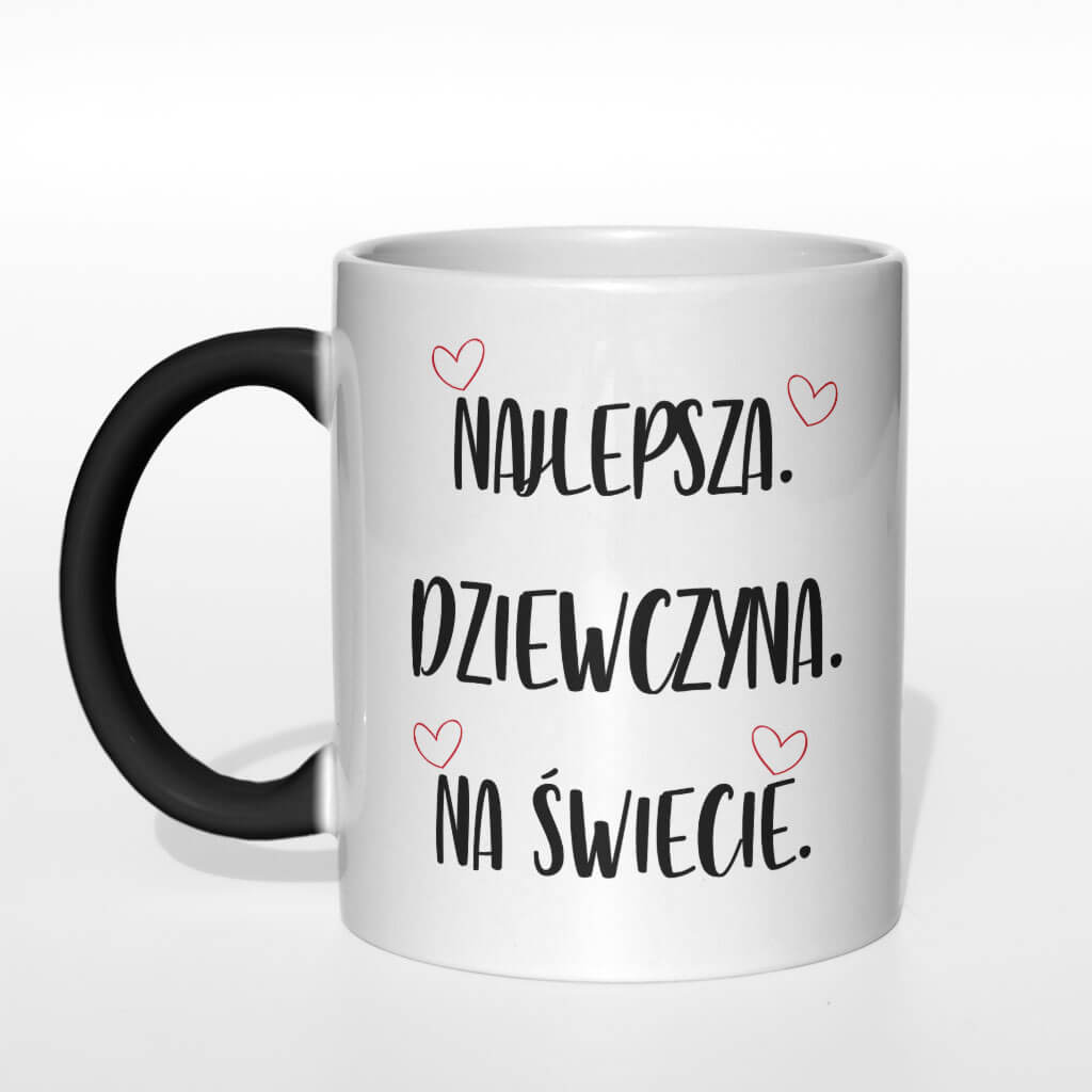 Najlepsza dziewczyna na świecie kubek - zdjęcie 1