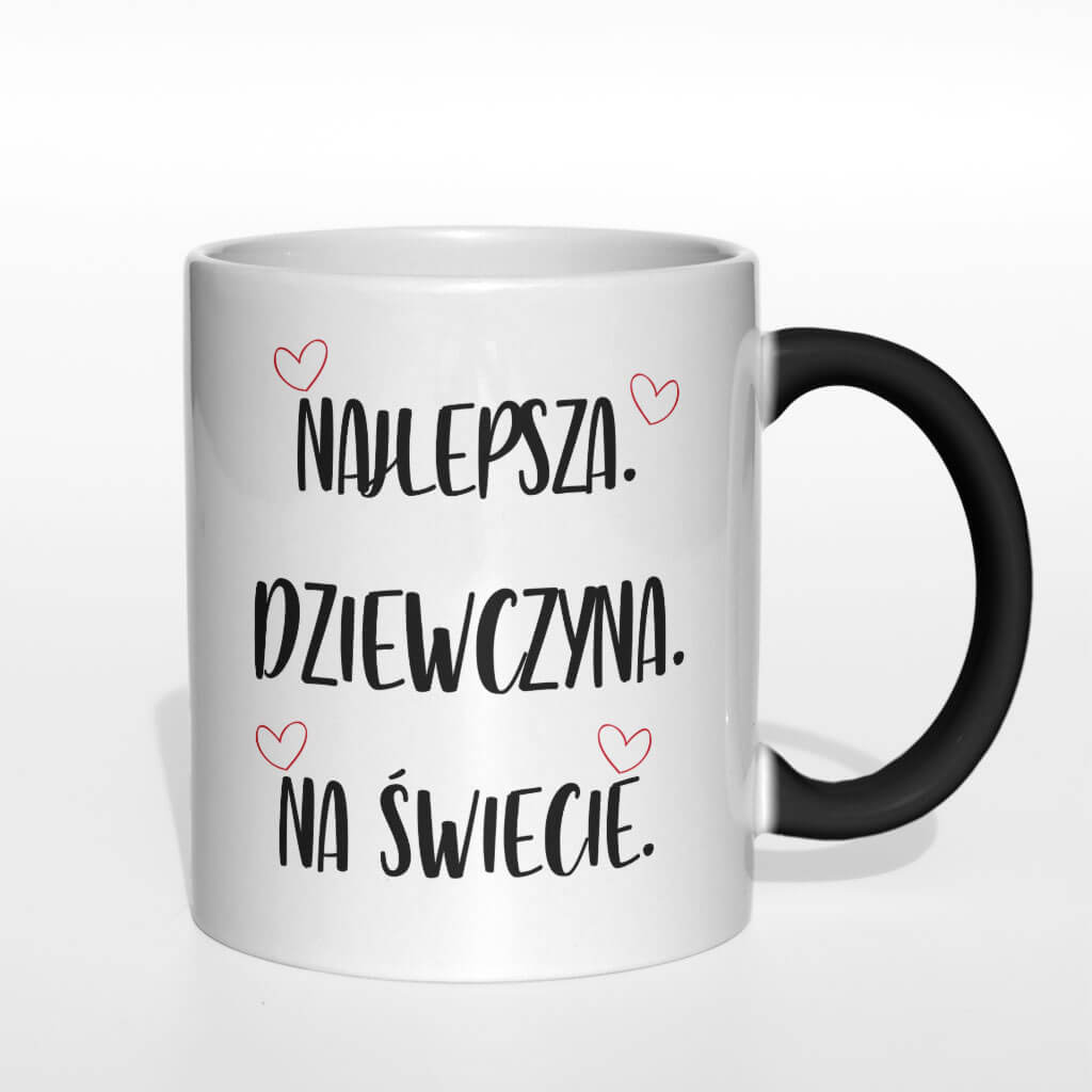 Najlepsza dziewczyna na świecie kubek - zdjęcie 2