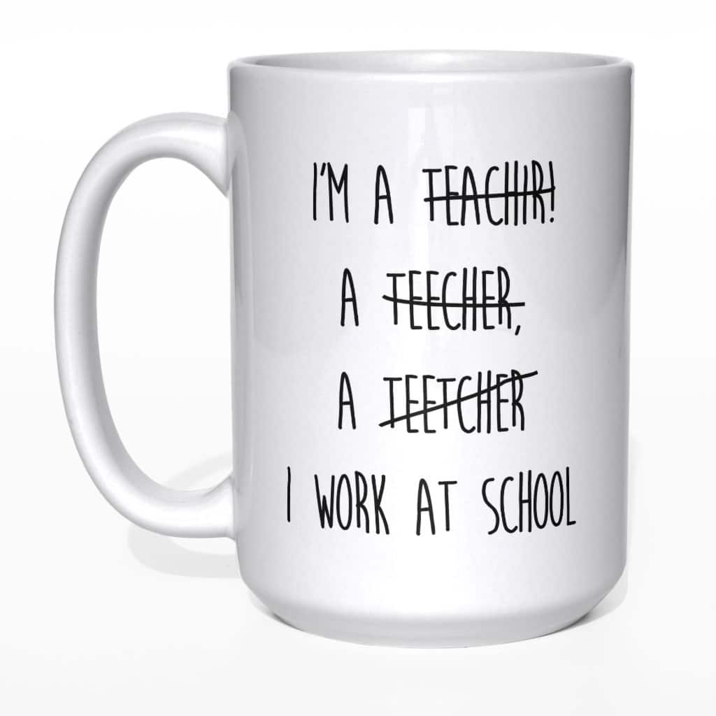 I&#039;m teachir, a teecher, a teetcher. I work at school - zdjęcie 5