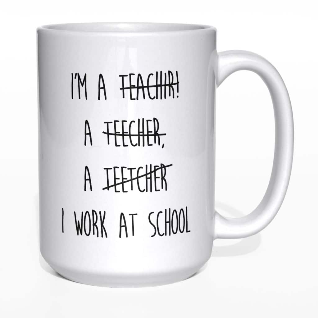 I&#039;m teachir, a teecher, a teetcher. I work at school - zdjęcie 6