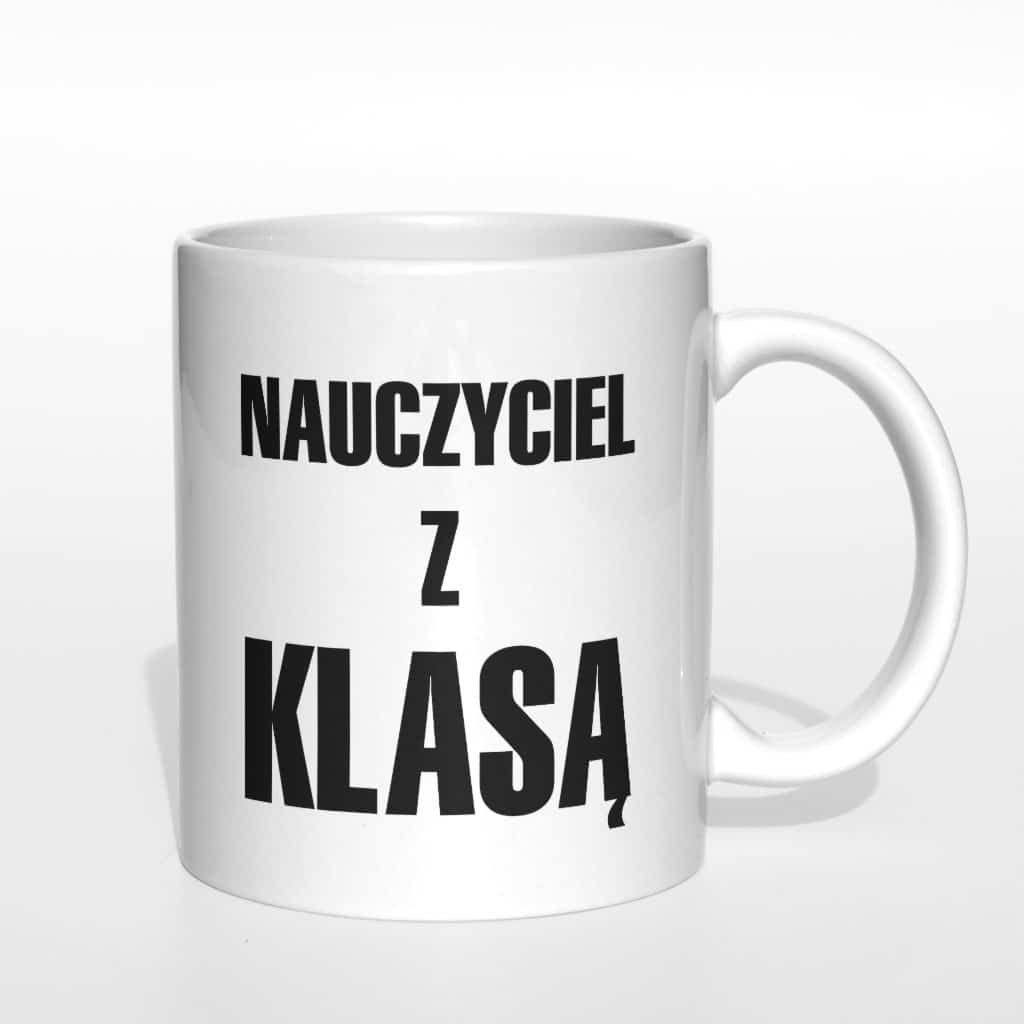 Nauczyciel z klasą kubek - zdjęcie 2