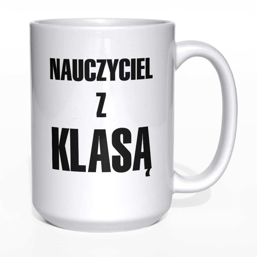 Nauczyciel z klasą kubek - zdjęcie 4