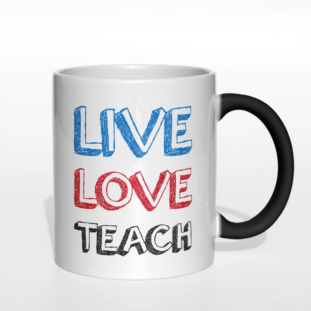 Live love teach kubek - zdjęcie 6