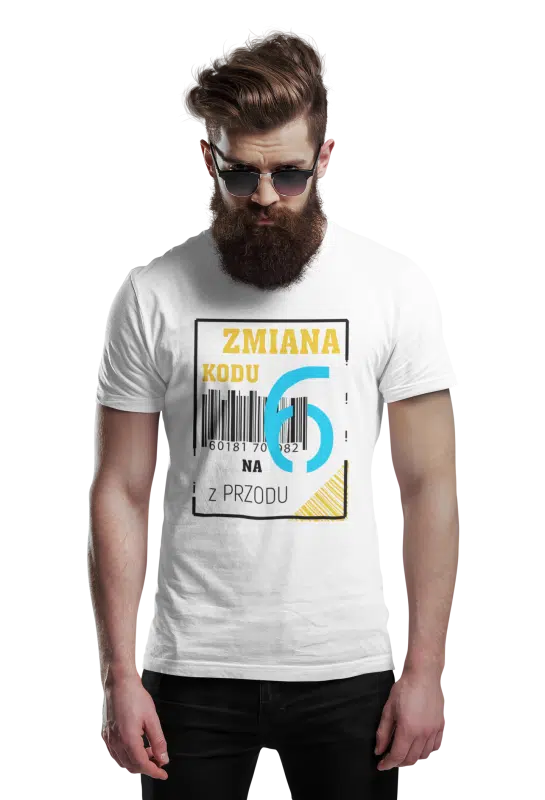 Koszulka na urodziny ZMIANA KODU (wybierz wiek) - zdjęcie 5